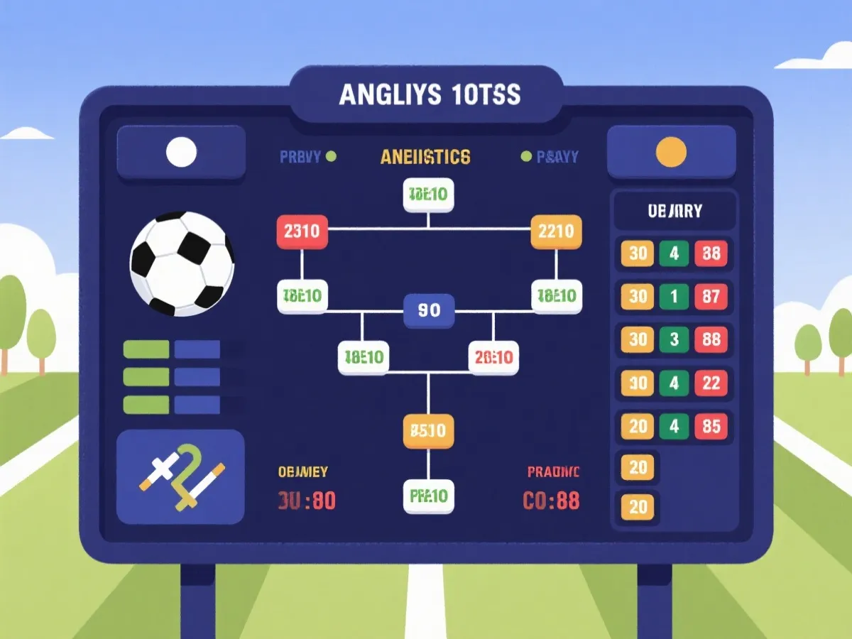 淘汰賽與比分關注示意圖